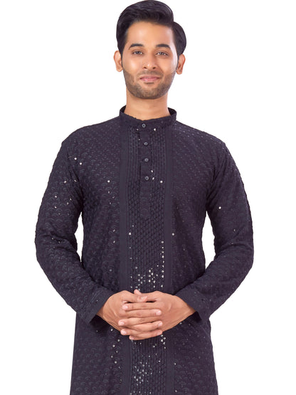 Mens Chikankari Kurta - Roop Darshan