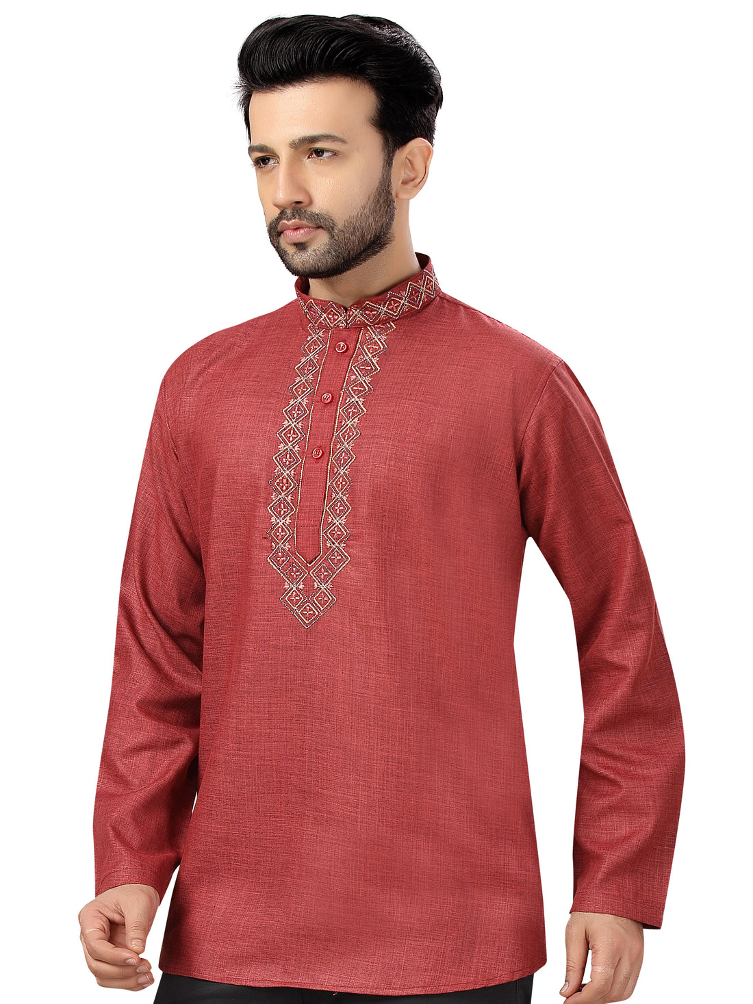 Mens Bandhgala Kurta - Roop Darshan