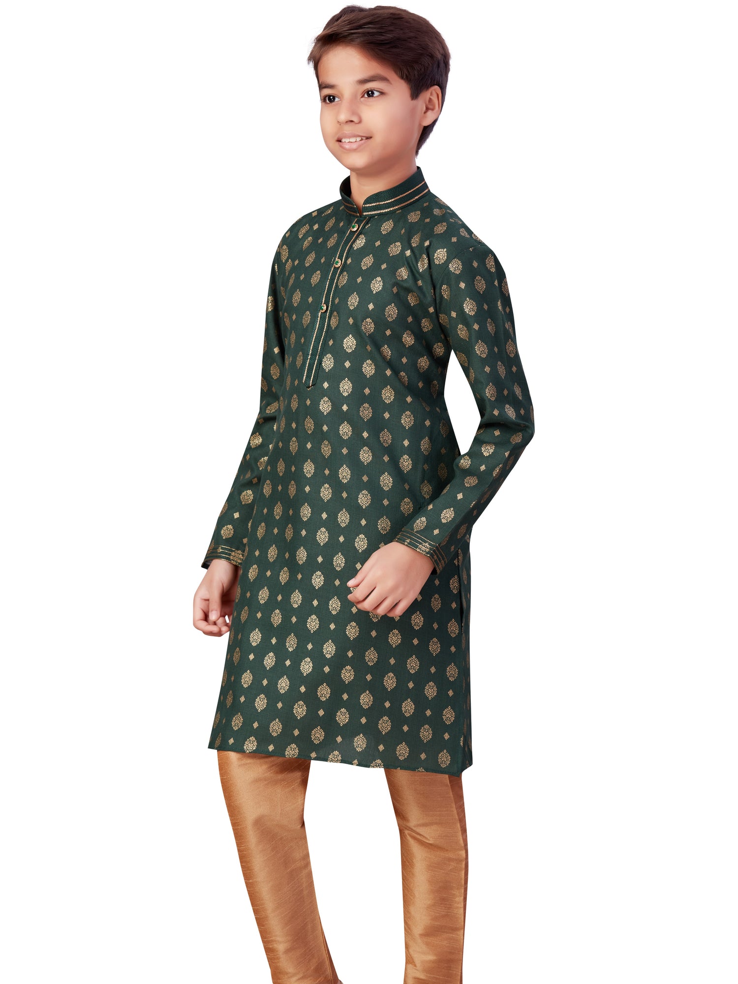 Boys Printed Kurta Payjama - Roop Darshan