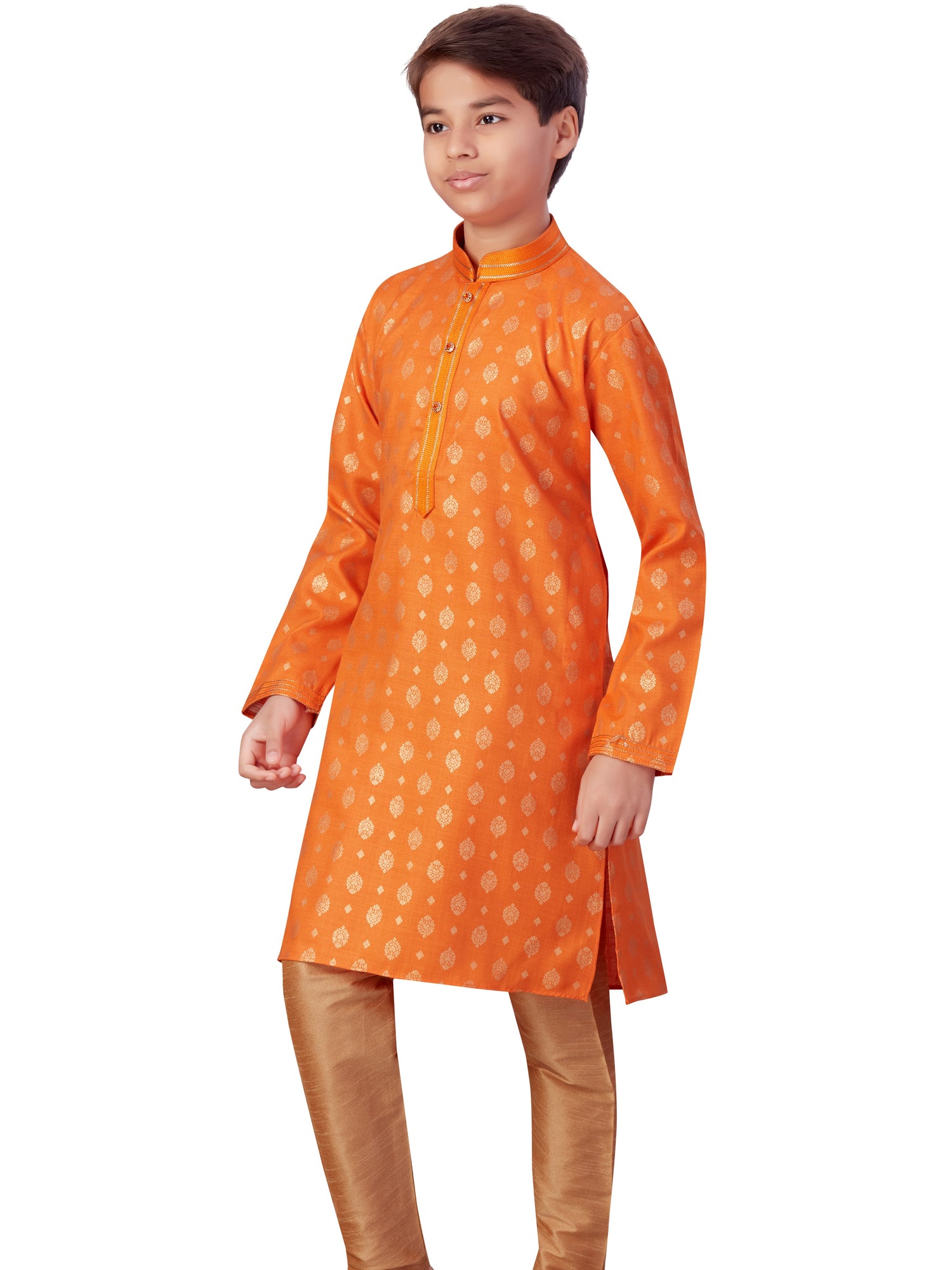 Boys Printed Kurta Payjama - Roop Darshan