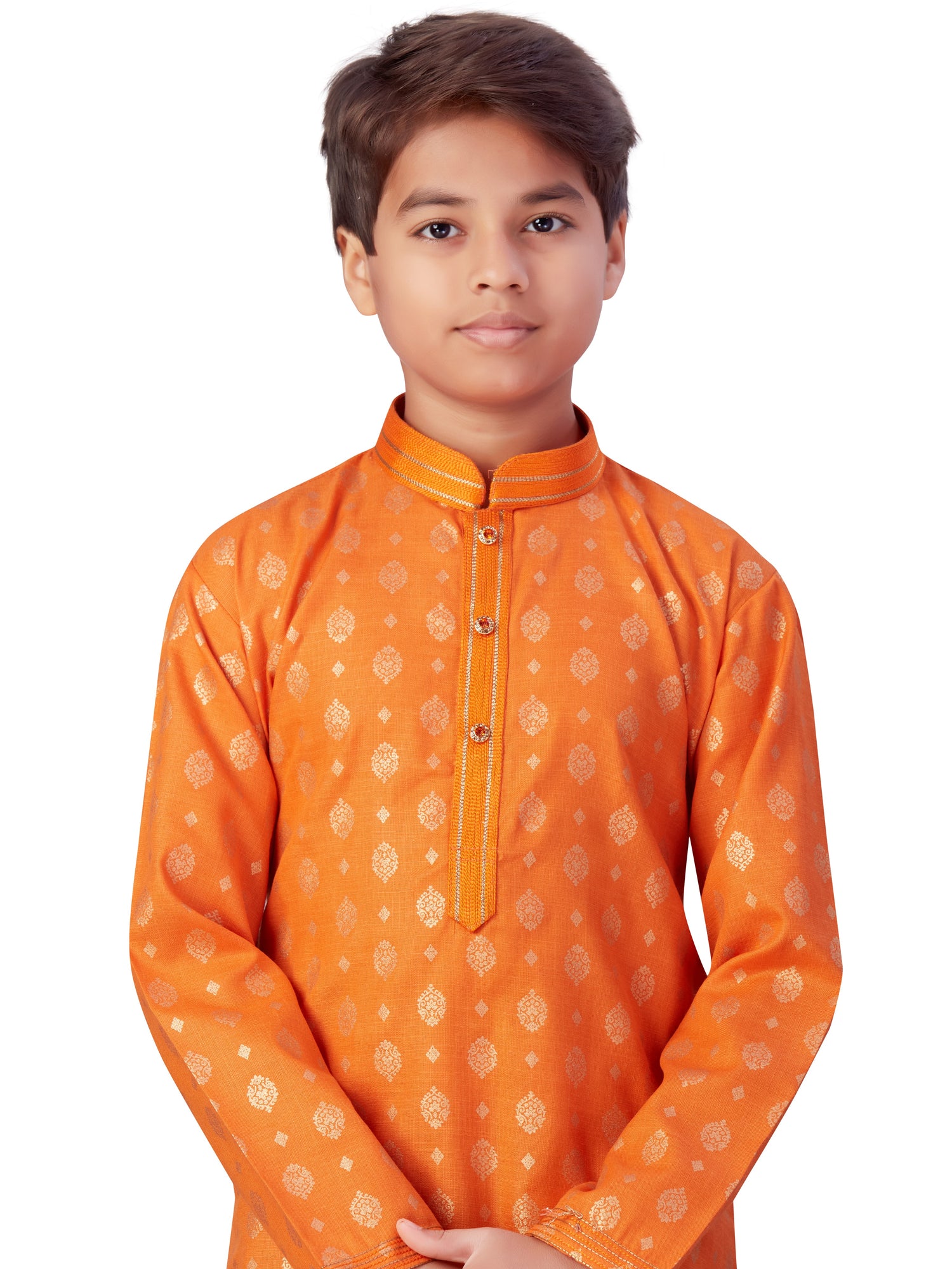 Boys Printed Kurta Payjama - Roop Darshan