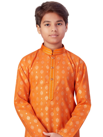 Boys Printed Kurta Payjama - Roop Darshan
