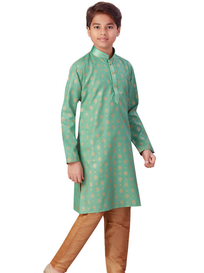 Boys Printed Kurta Payjama - Roop Darshan