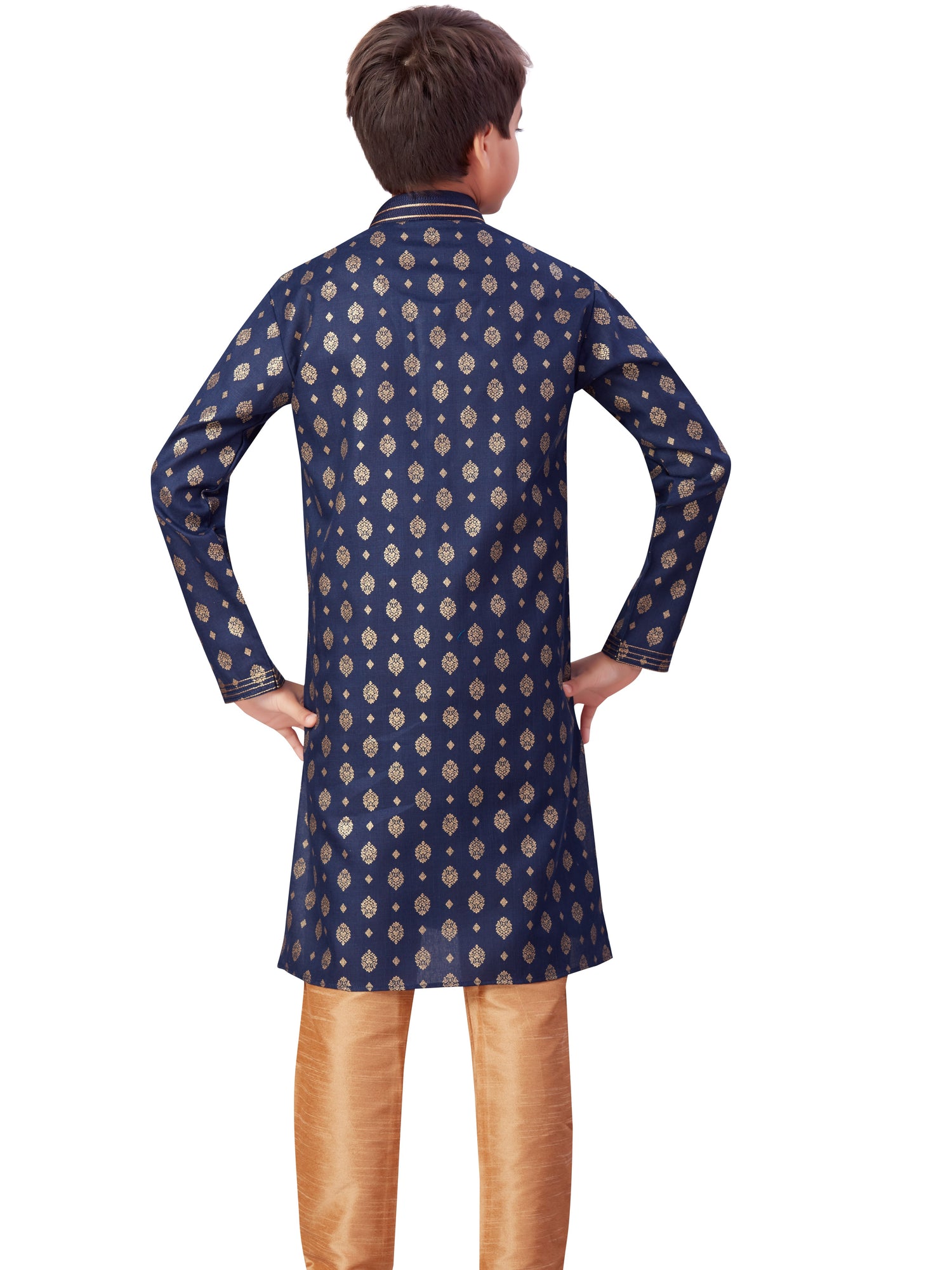 Boys Printed Kurta Payjama - Roop Darshan