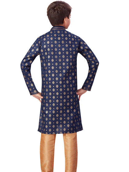 Boys Printed Kurta Payjama - Roop Darshan