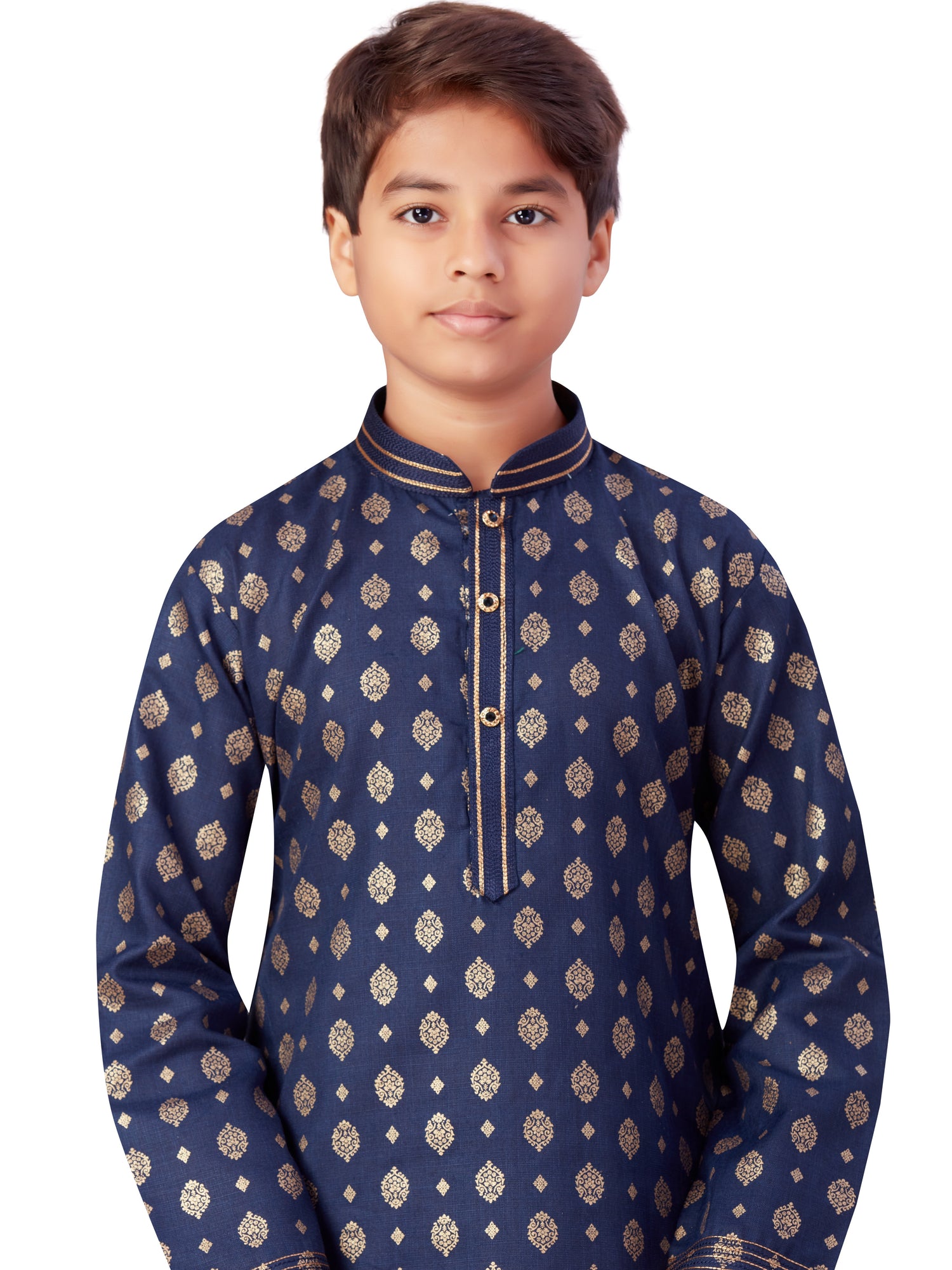 Boys Printed Kurta Payjama - Roop Darshan