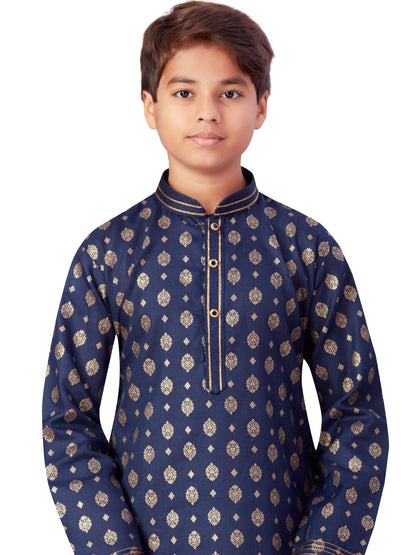 Boys Printed Kurta Payjama - Roop Darshan