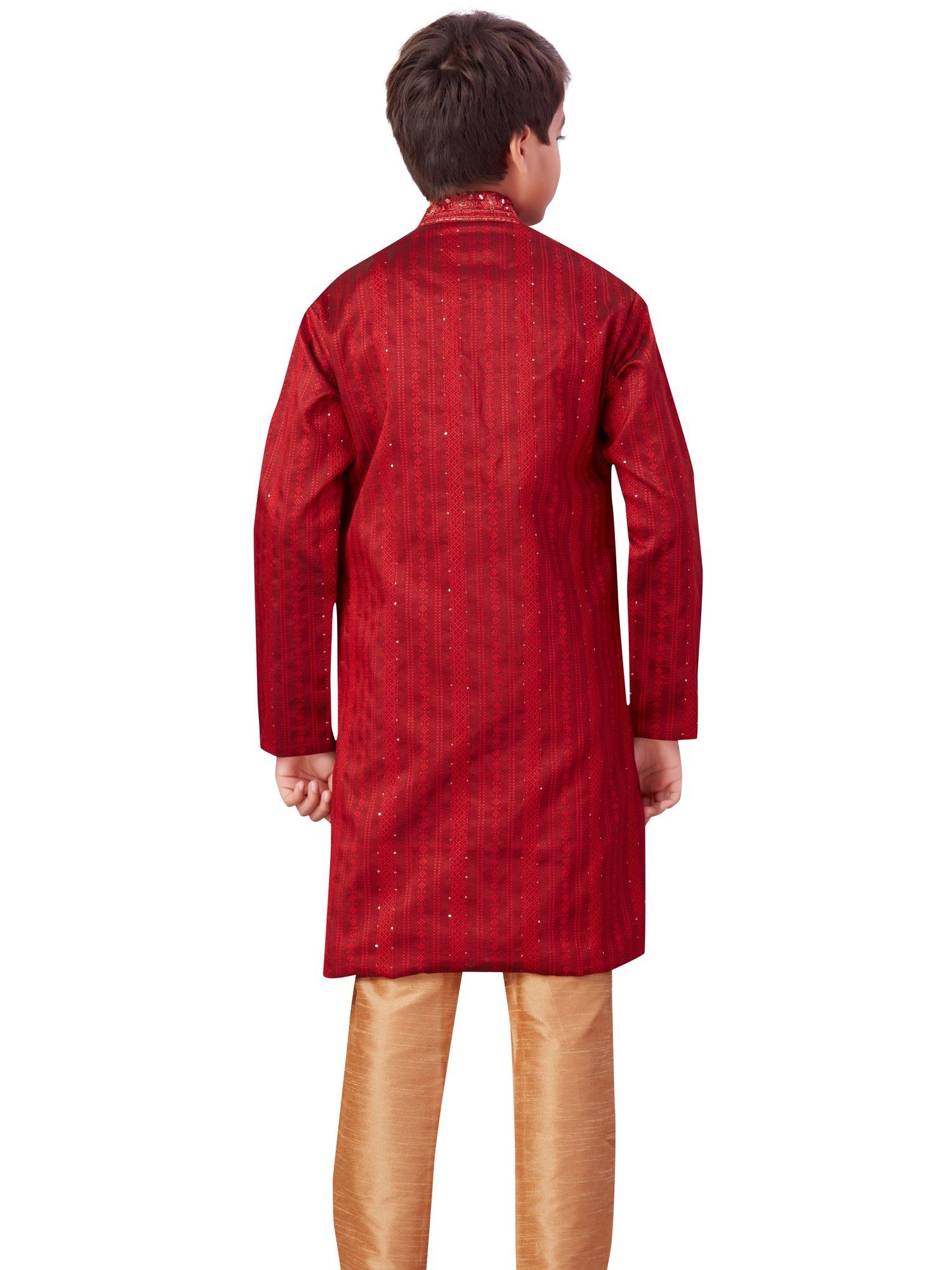 Boys Embroidered Kurta Payjama - Roop Darshan