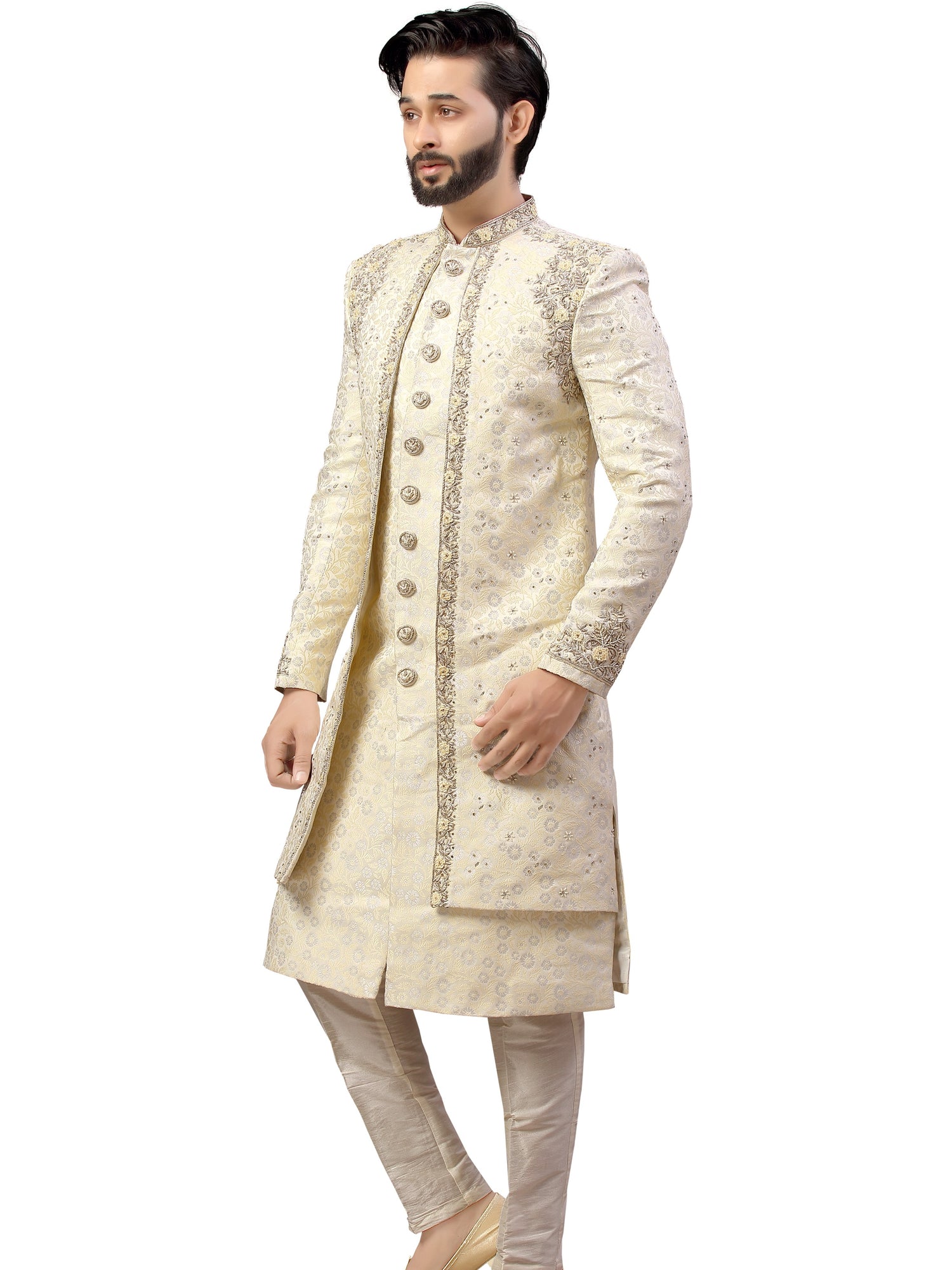 Mens Indo Western Suit - Roop Darshan