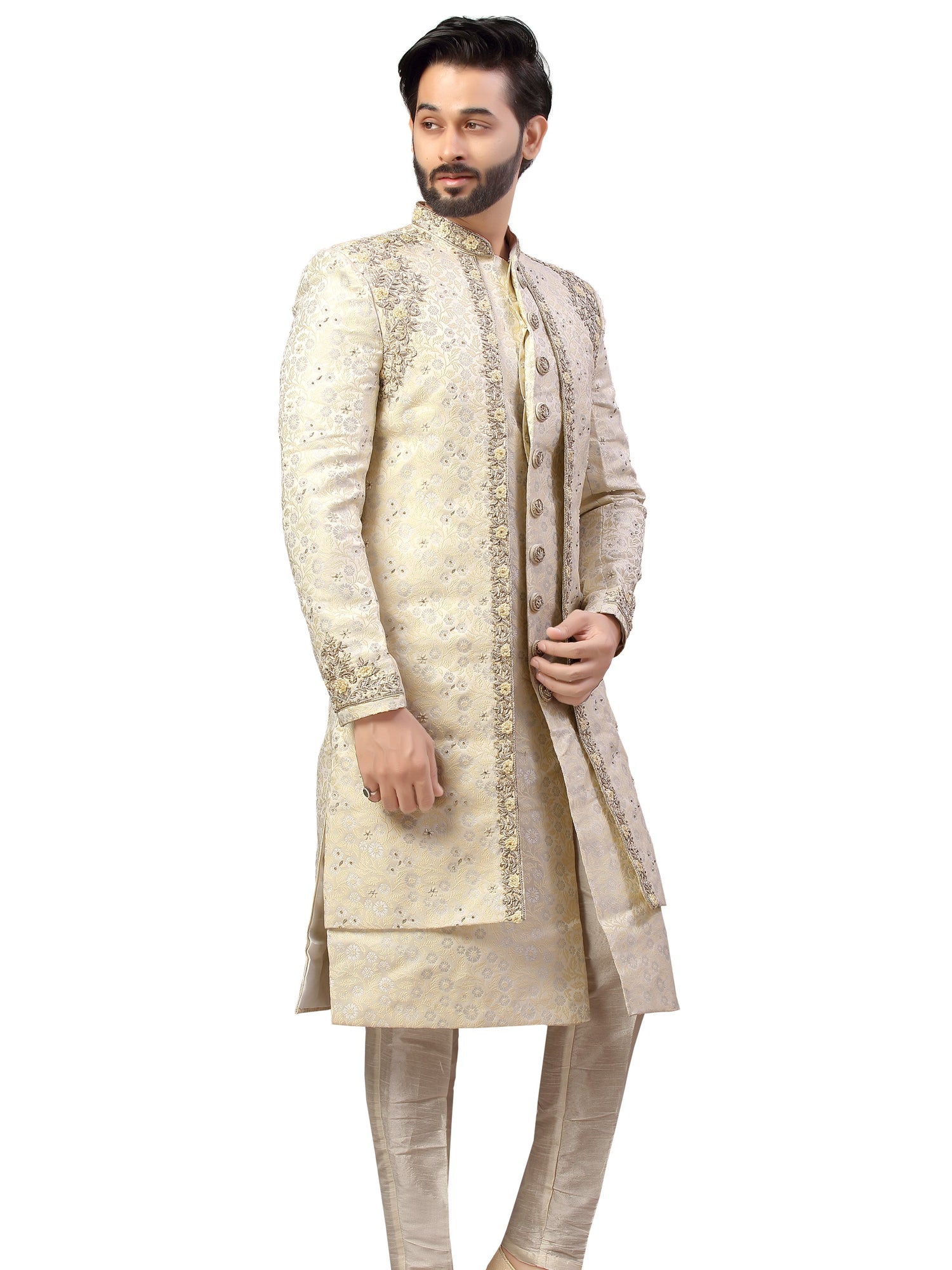 Mens Indo Western Suit - Roop Darshan
