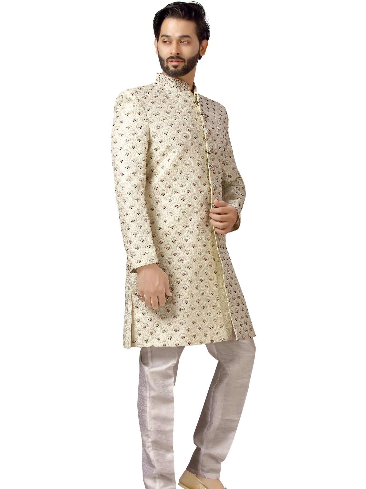 Mens Indo Western Suit - Roop Darshan