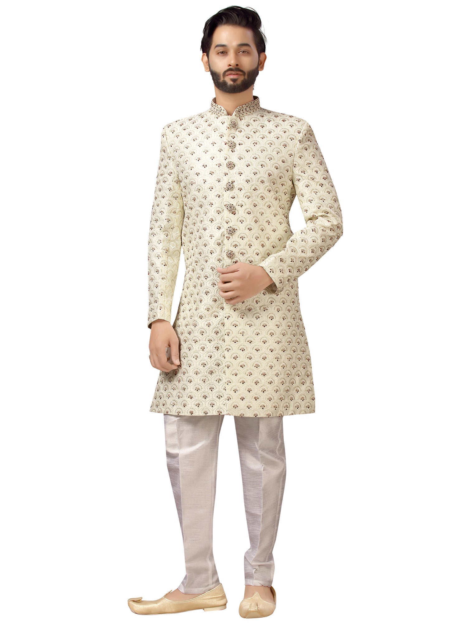 Mens Indo Western Suit - Roop Darshan