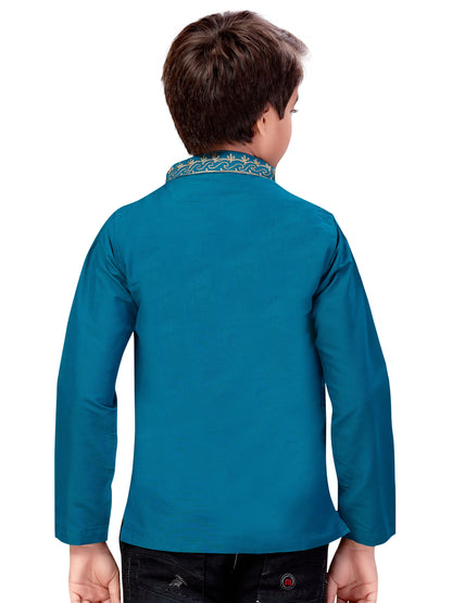 Boys Embroidered Kurti - Roop Darshan