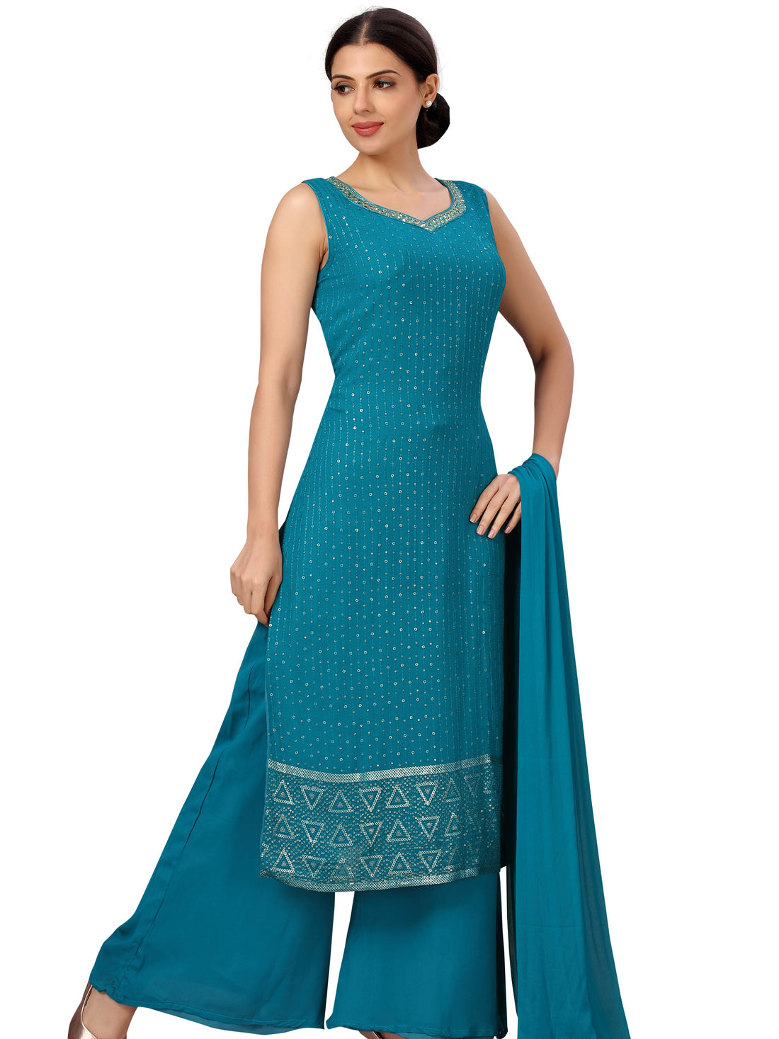 Jankhana Palazzo Suit - Roop Darshan