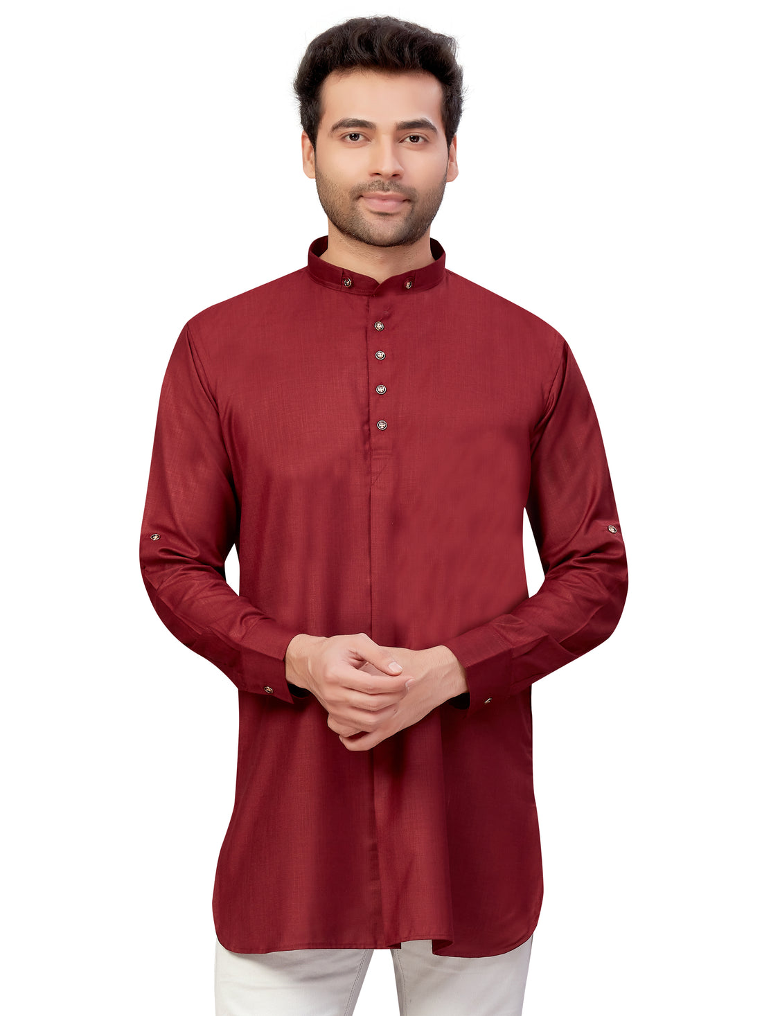 Mens Fold Up Kurta - Roop Darshan