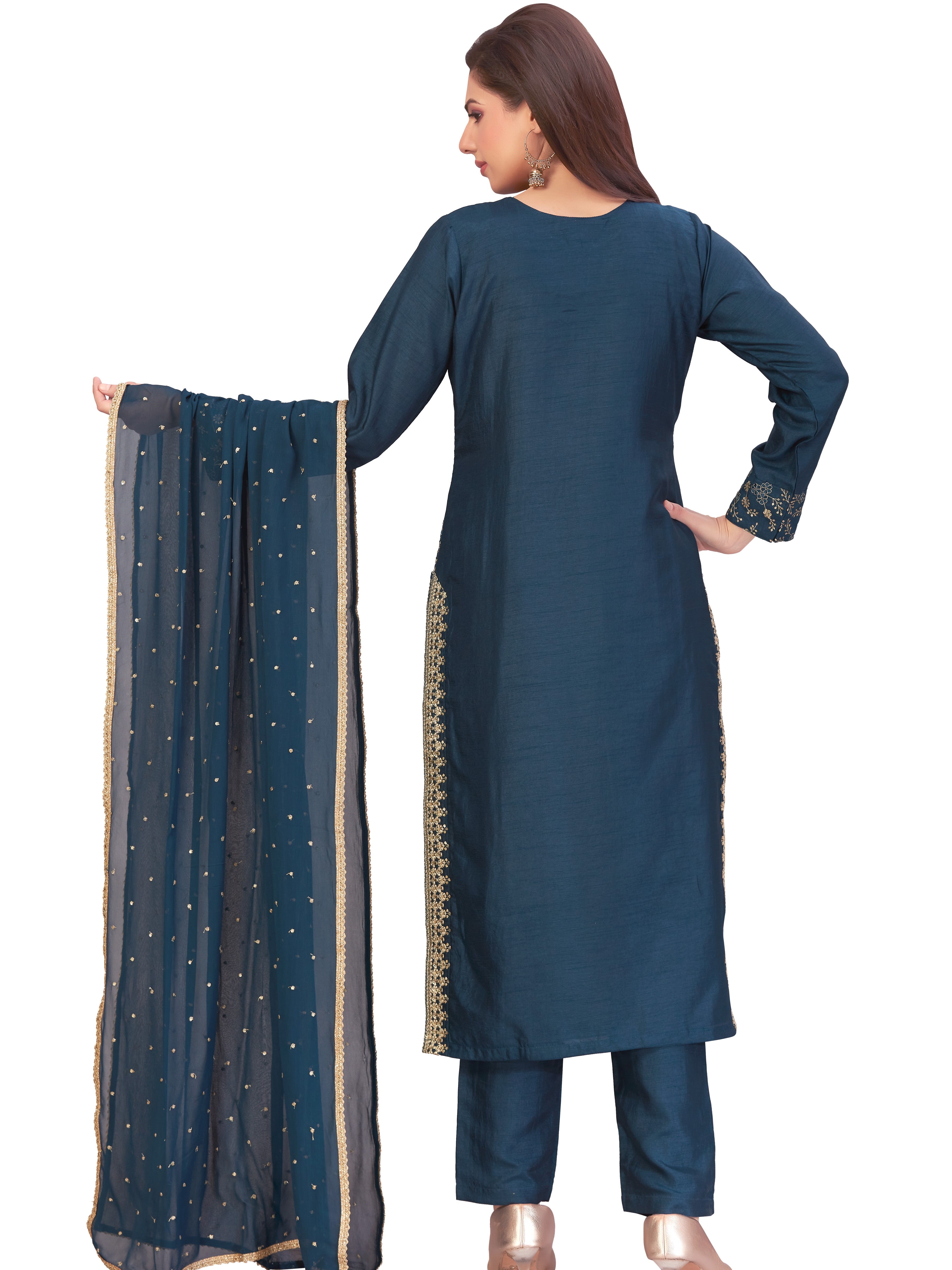 Hafeeza Kamiz &amp; Pant - Roop Darshan