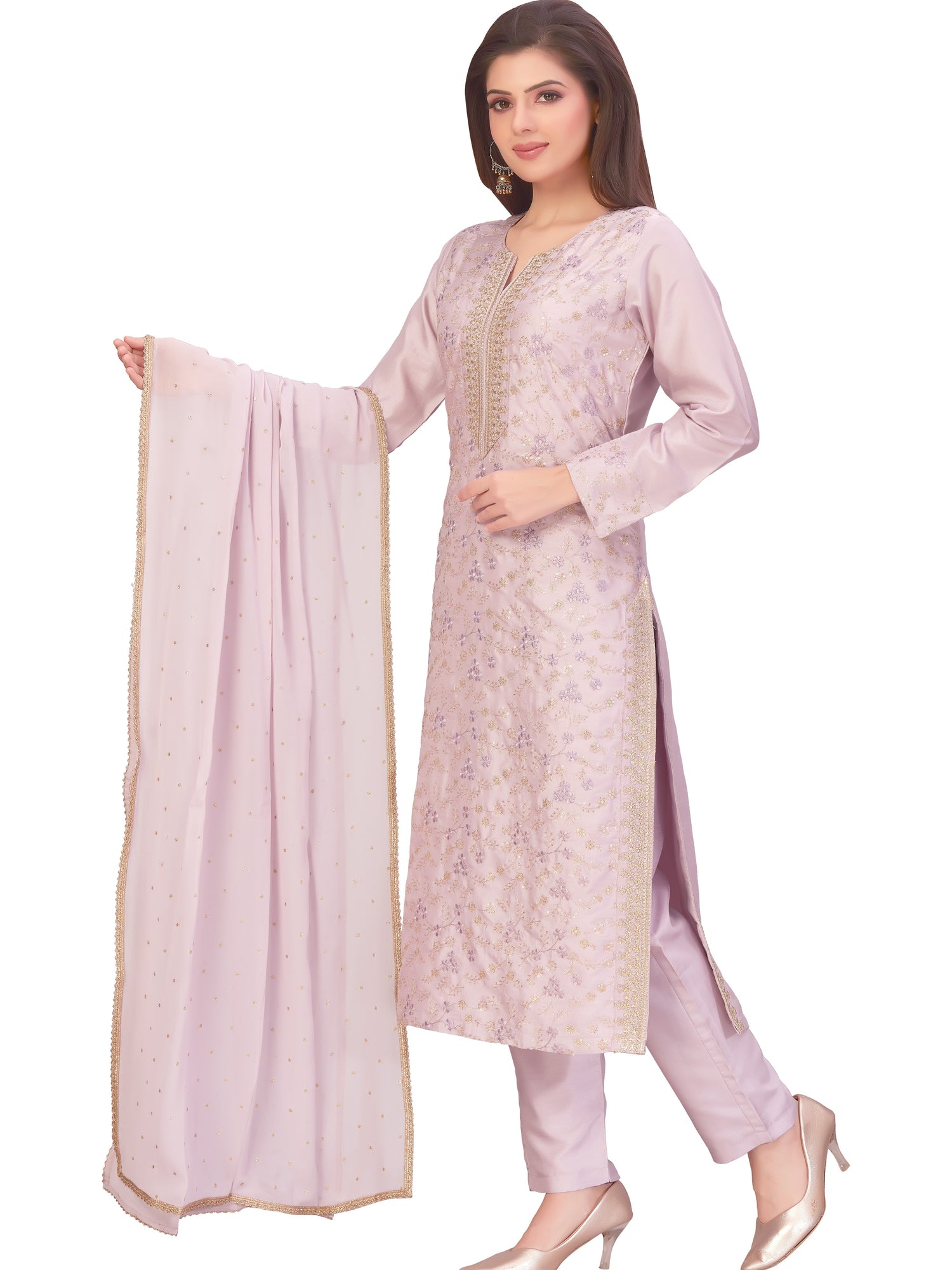 Hafeeza Kamiz &amp; Pant - Roop Darshan