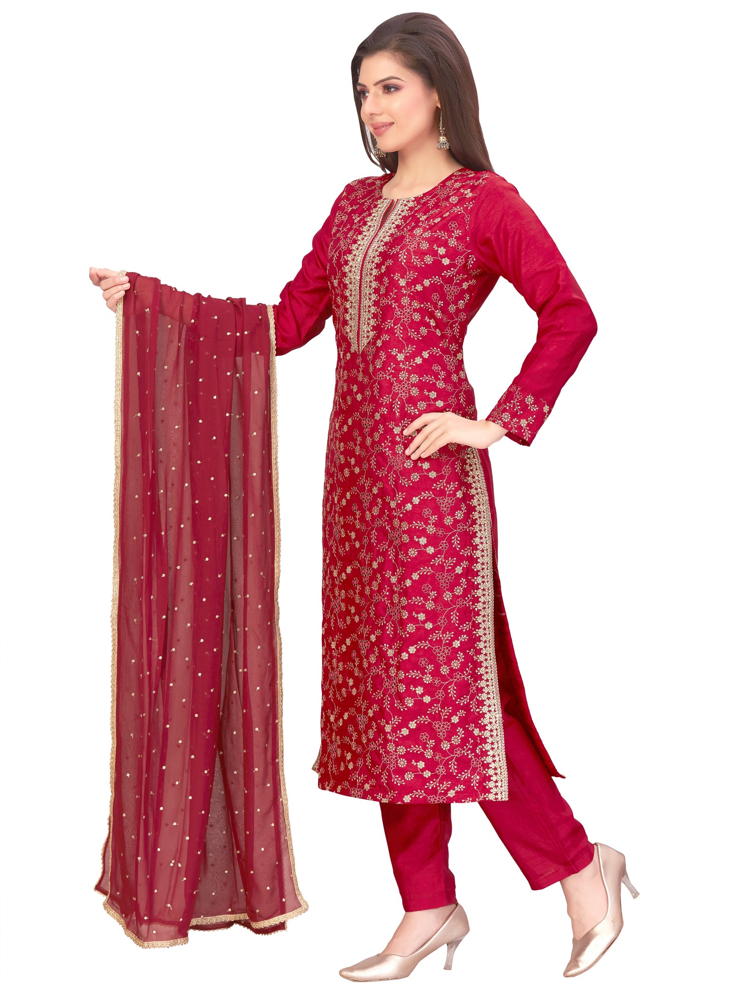 Hafeeza Kamiz &amp; Pant - Roop Darshan