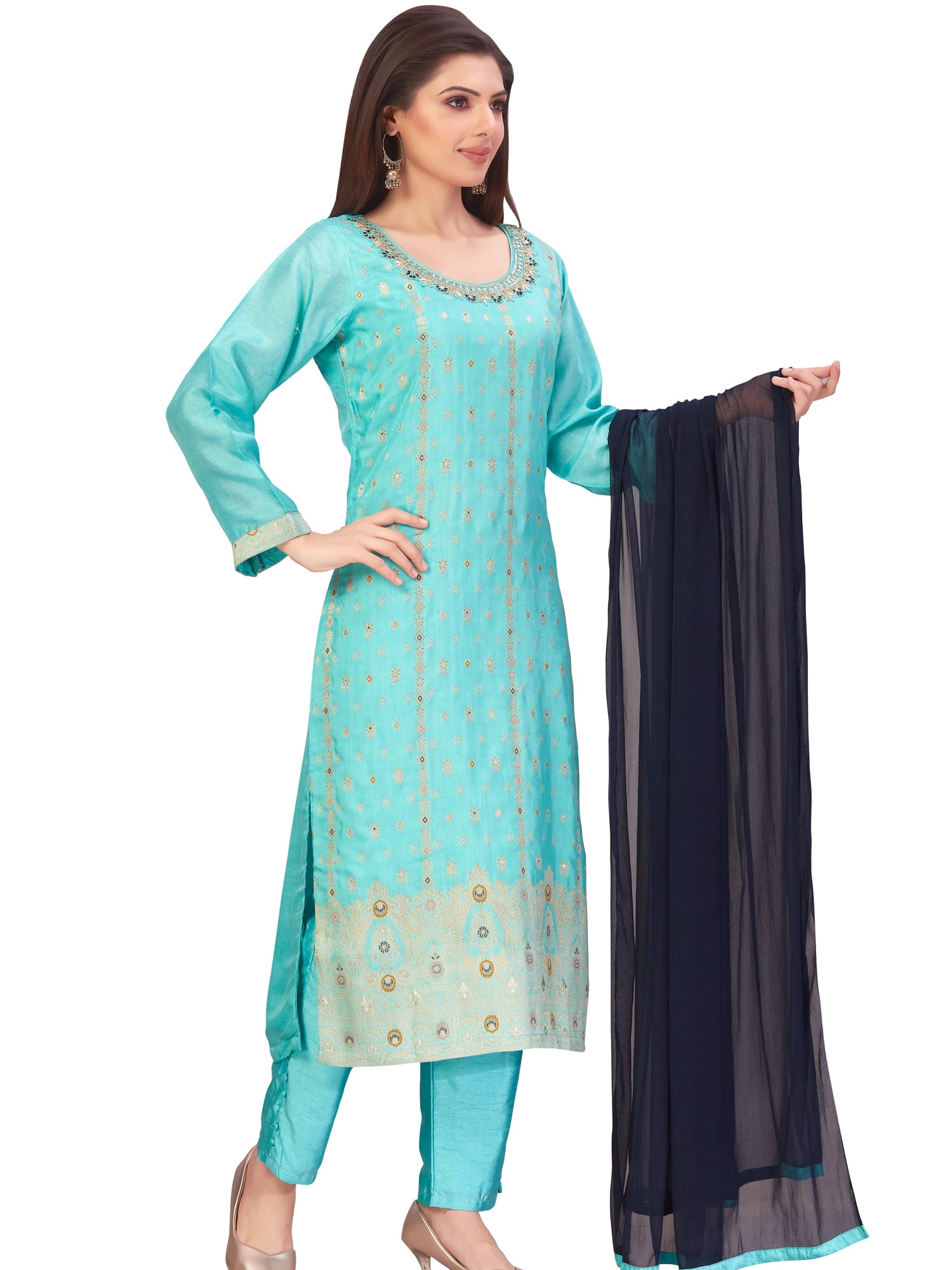 Noor Kamiz &amp; Pant - Roop Darshan