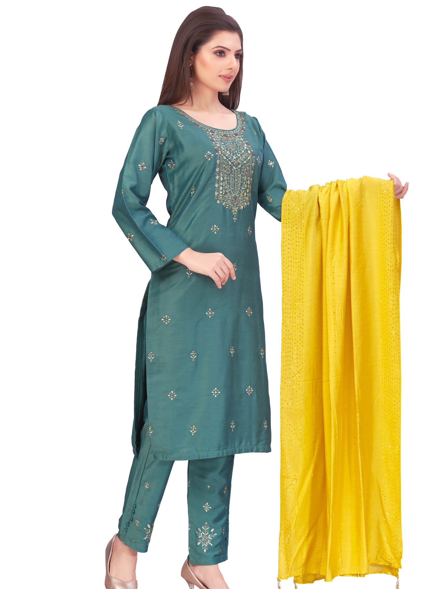 Ramiza Kamiz &amp; Pant - Roop Darshan