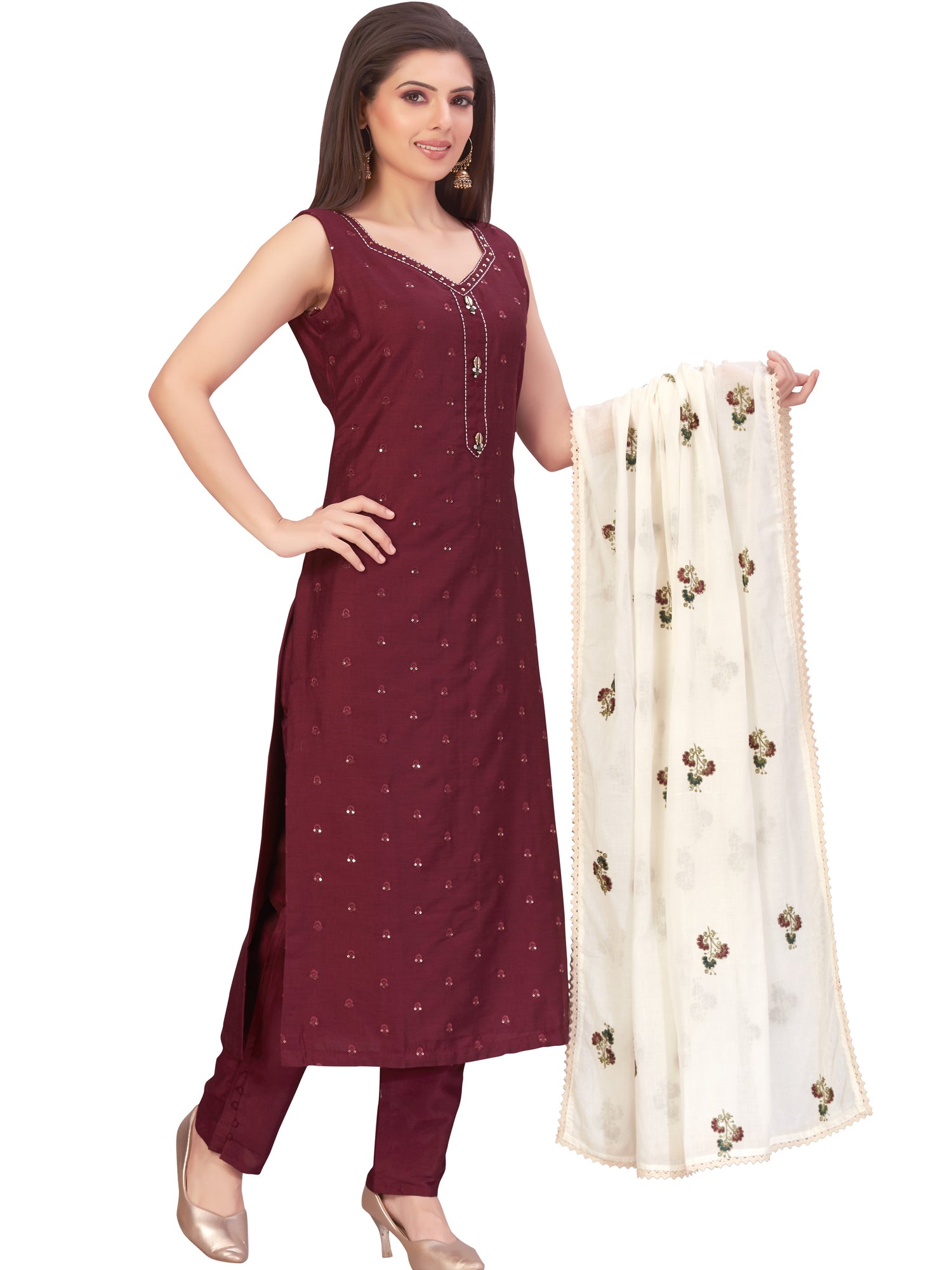 Raji Kamiz &amp; Pant - Roop Darshan