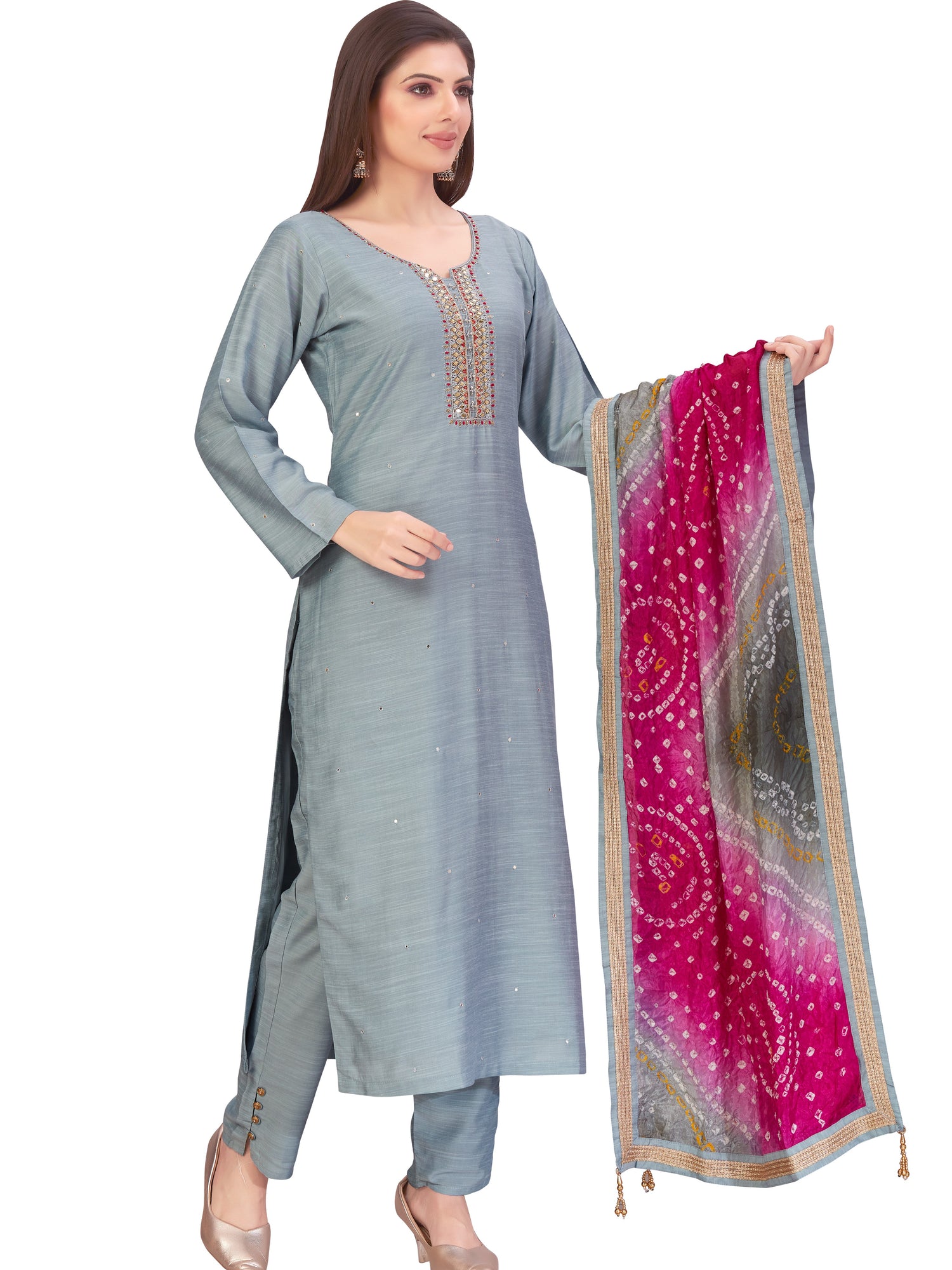 Minal Kamiz &amp; Pant - Roop Darshan