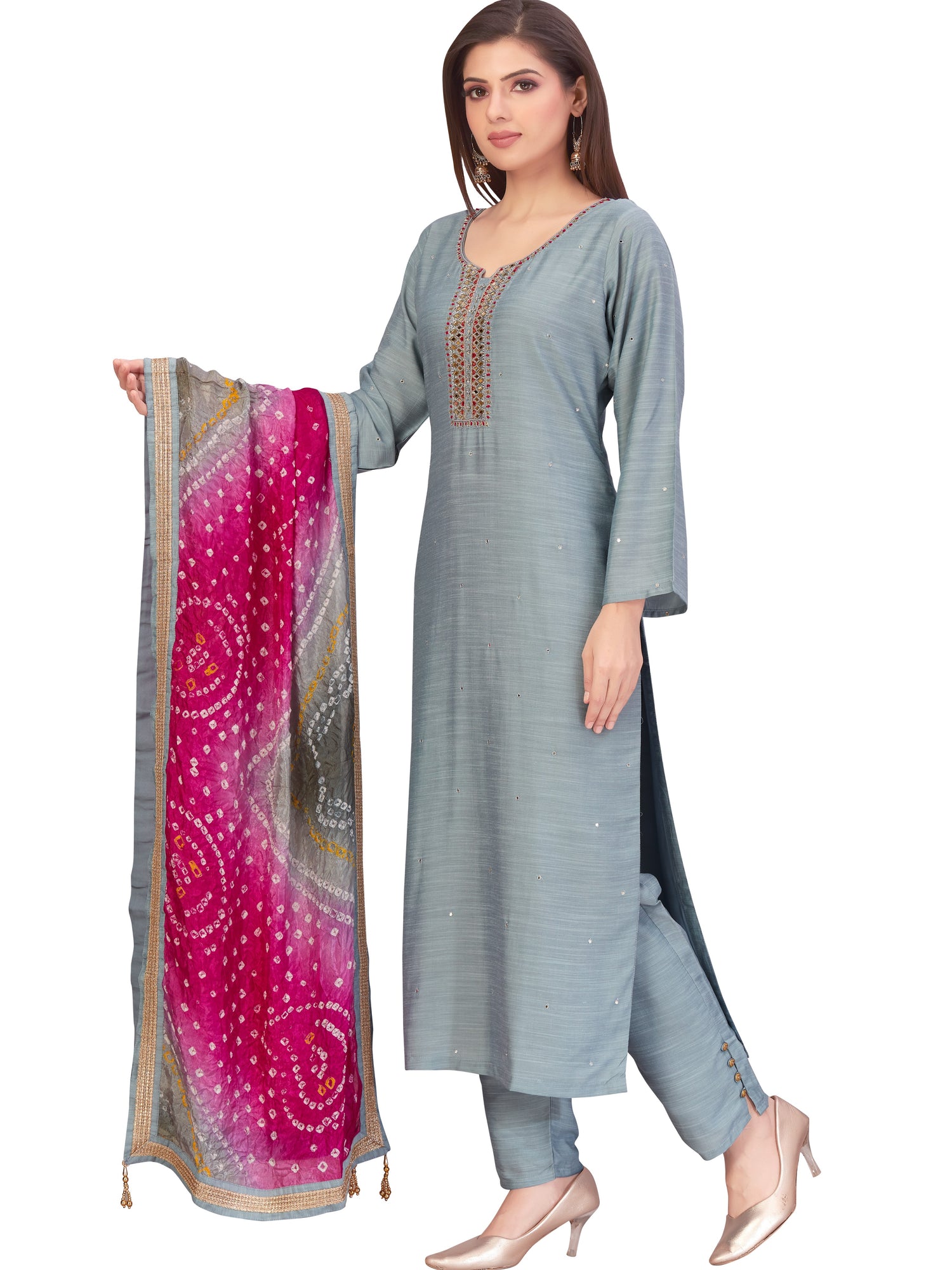 Minal Kamiz &amp; Pant - Roop Darshan
