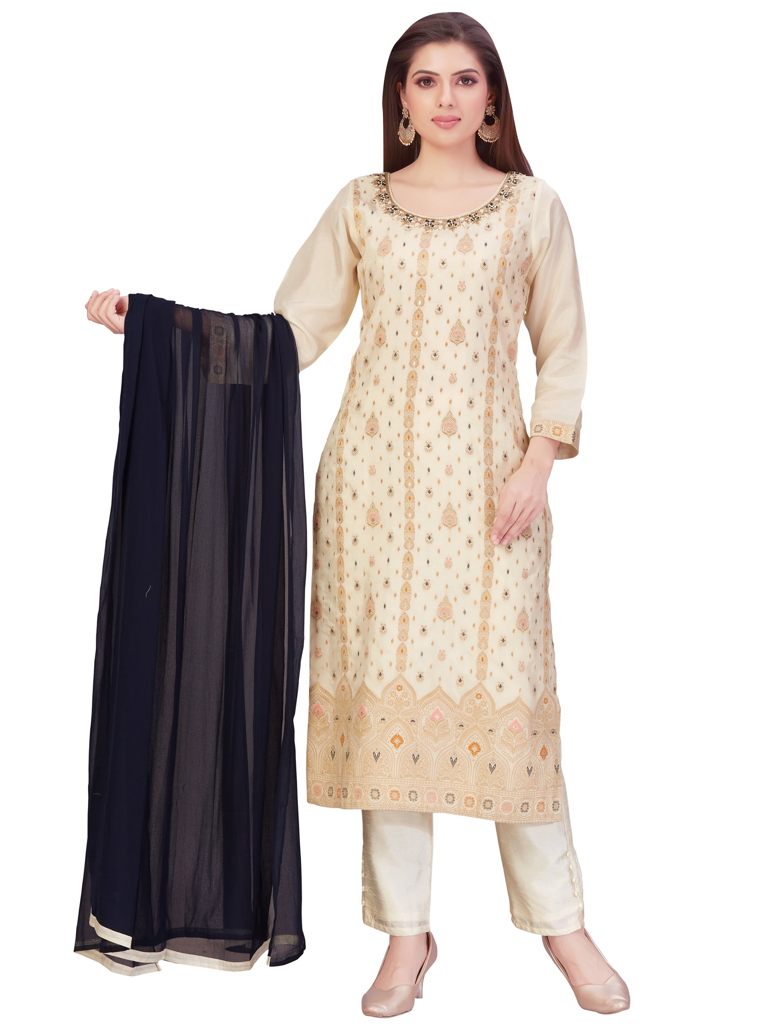 Noreen Kamiz &amp; Pant - Roop Darshan