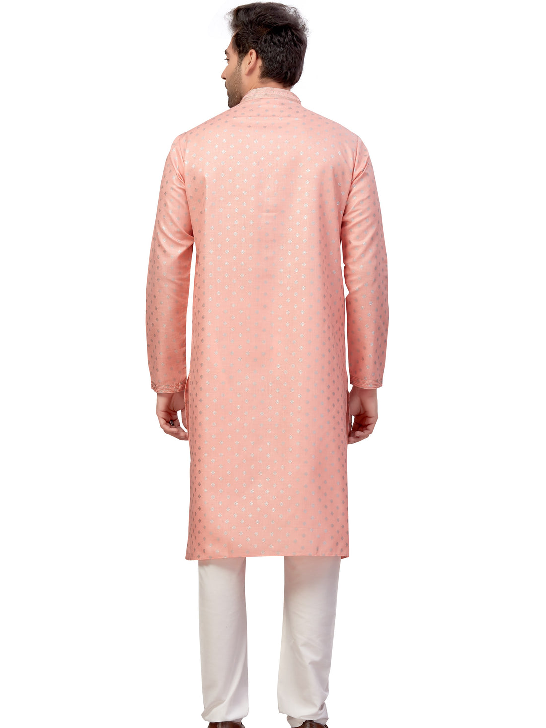 Mens Printed Kurta Payjama - Roop Darshan