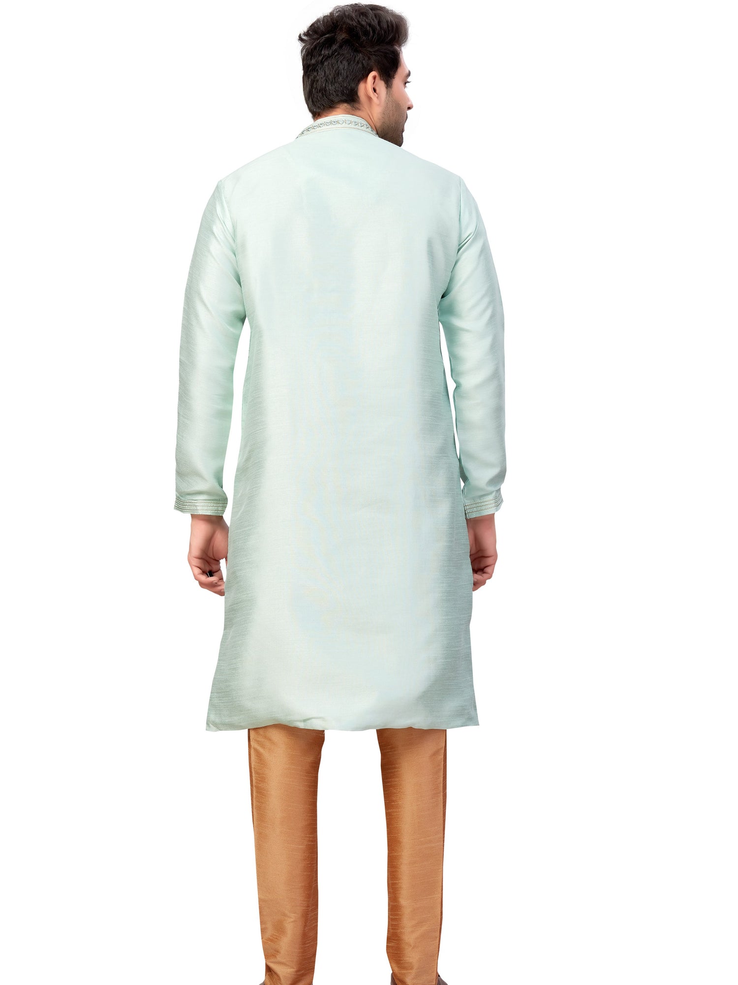 Mens Embroidered Kurta Payjama - Roop Darshan