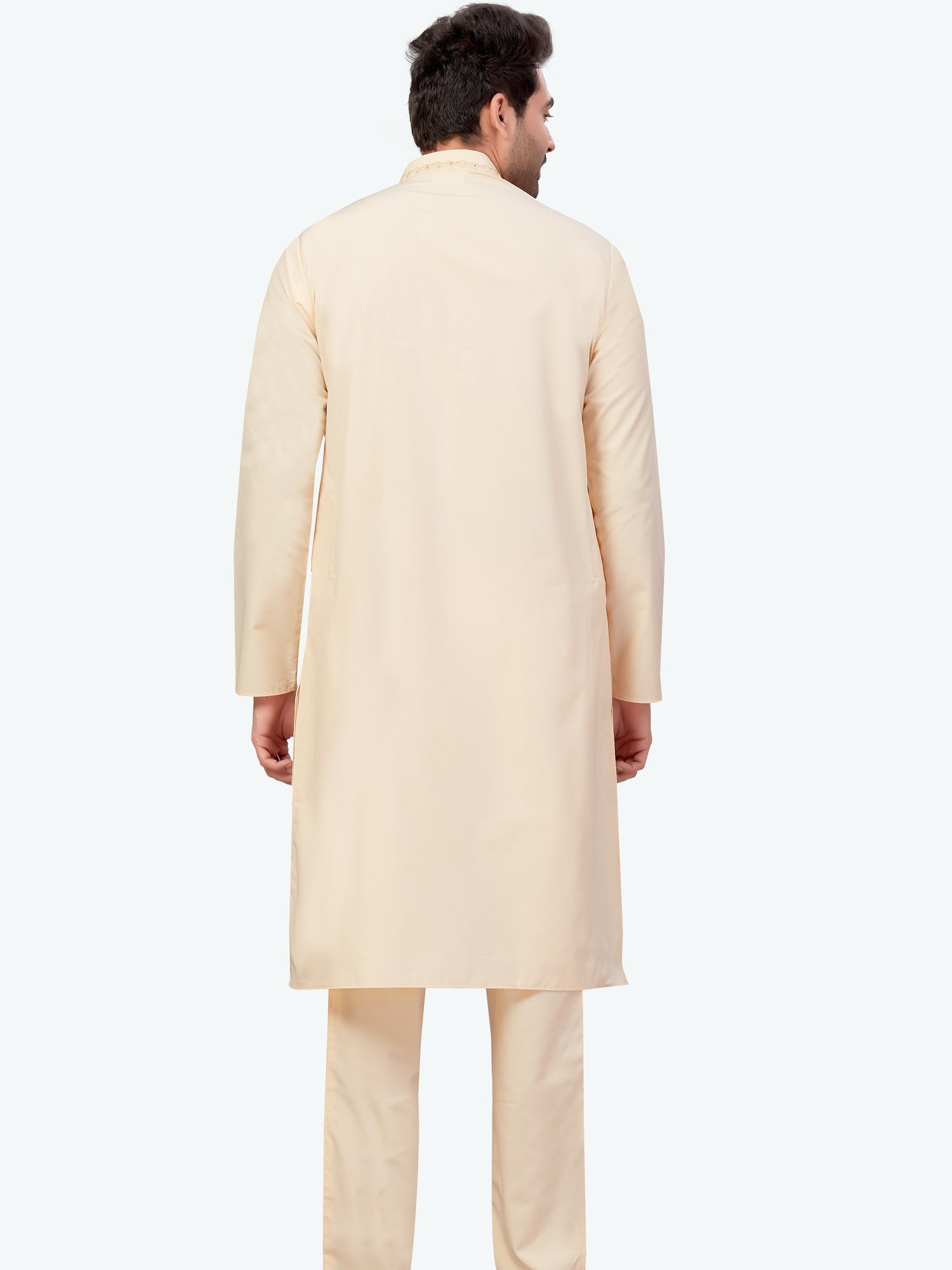 Mens Embroidered Kurta Payjama - Roop Darshan