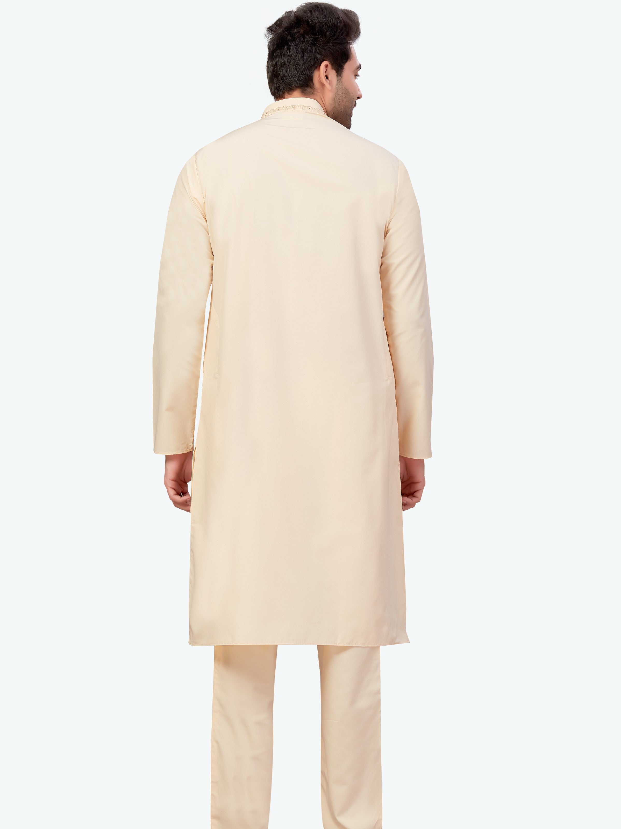 Mens Embroidered Kurta Payjama - Roop Darshan