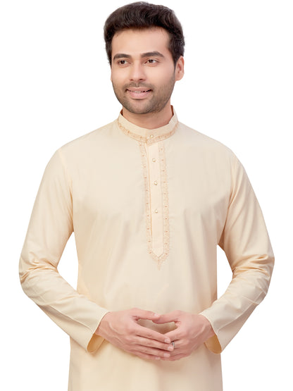 Mens Embroidered Kurta Payjama - Roop Darshan