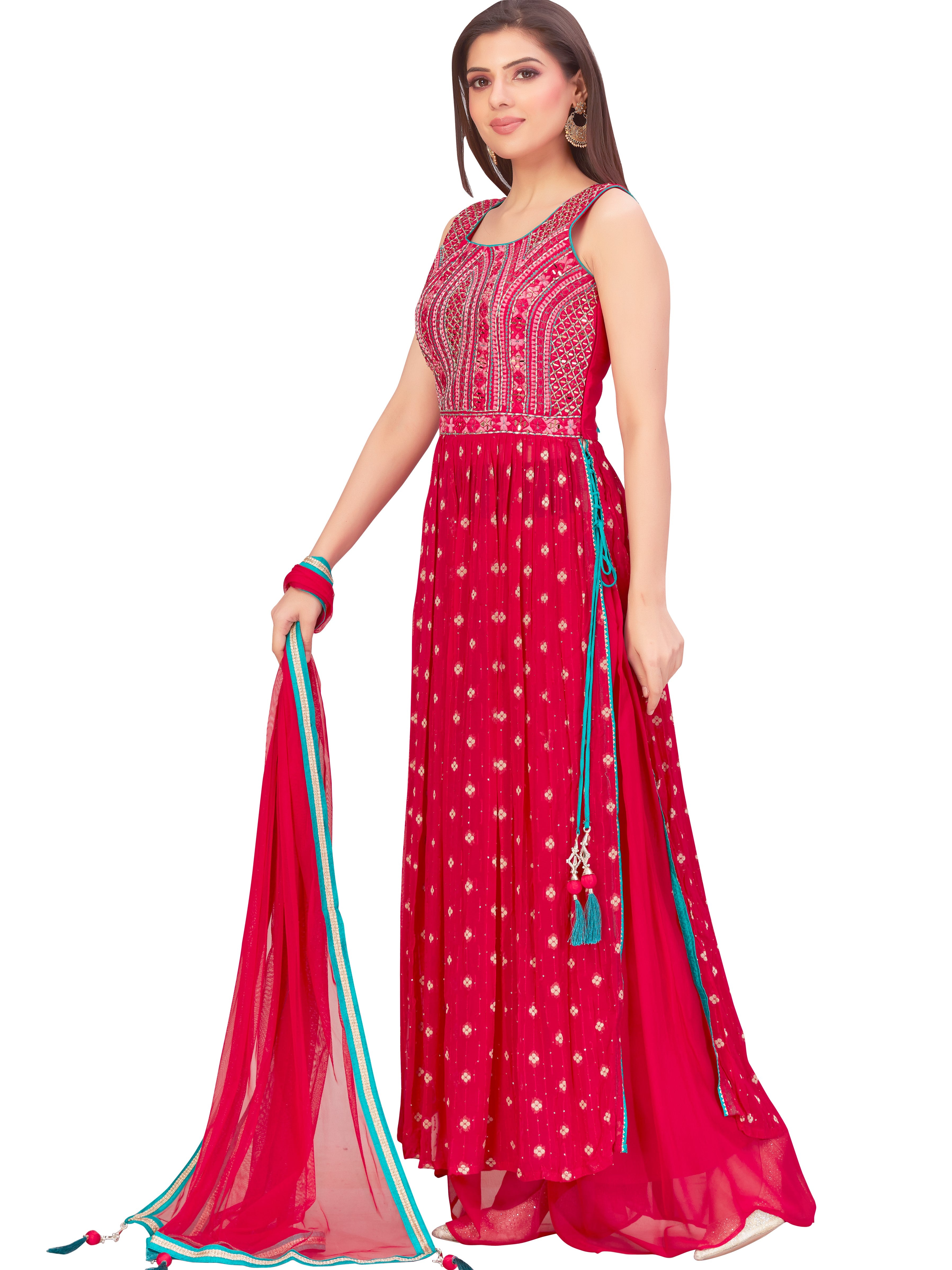 Amina Plazzo Suit - Roop Darshan