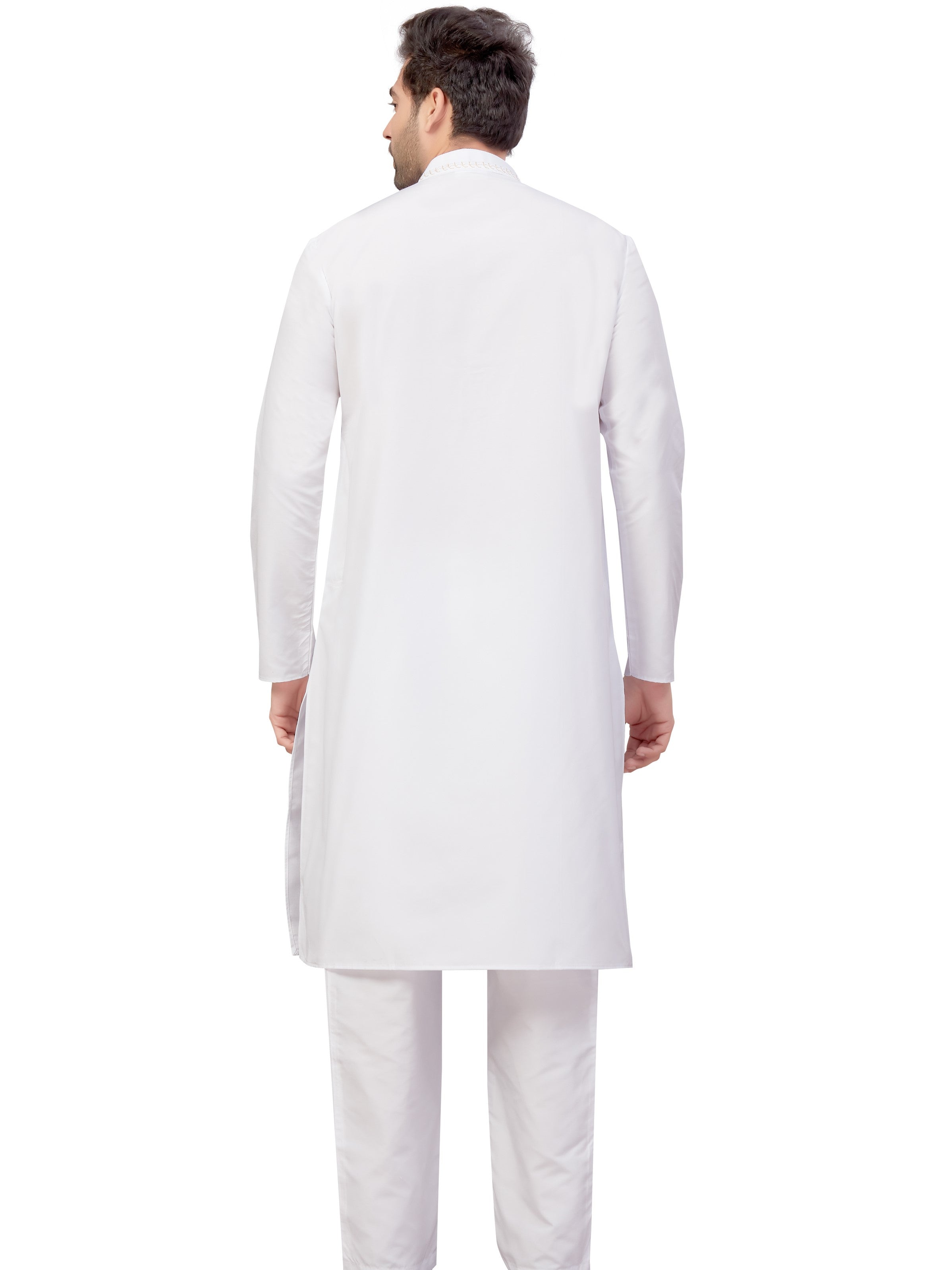 Mens Embroidered Kurta Payjama - Roop Darshan