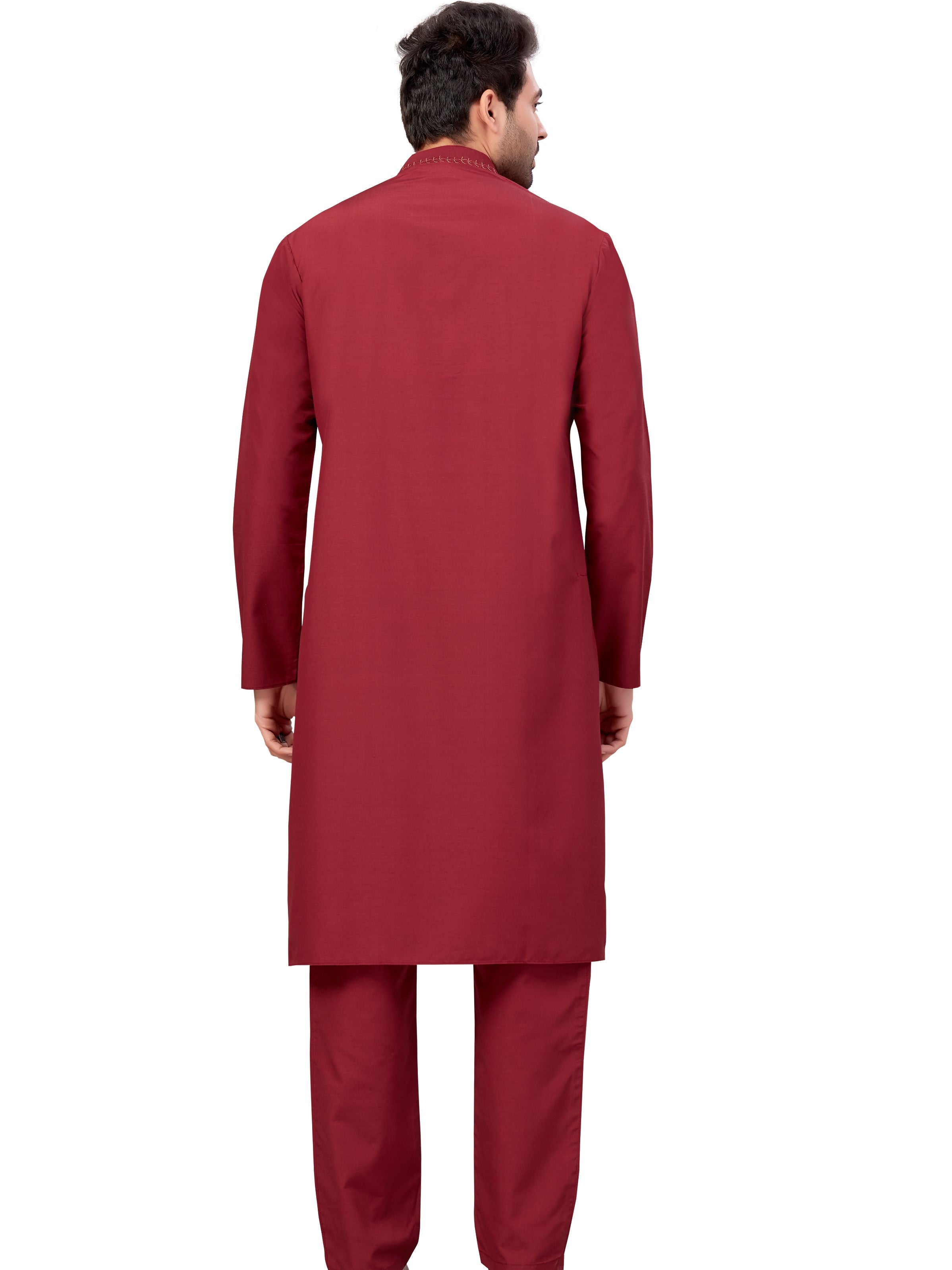 Mens Embroidered Kurta Payjama - Roop Darshan