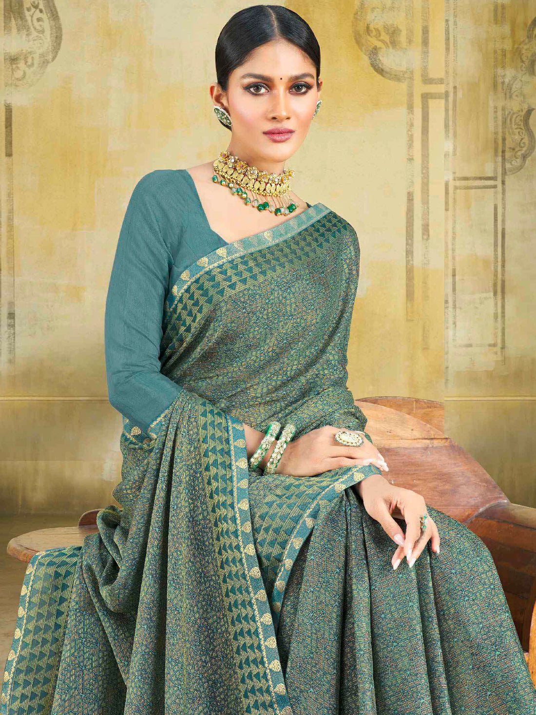 Tanu Saree - Roop Darshan