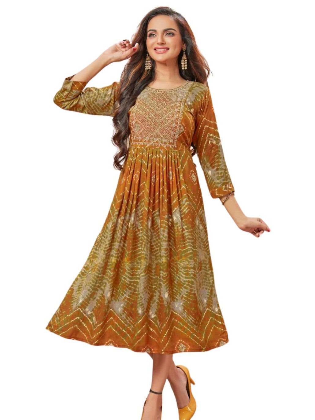 Arunima Flair Kurti - Roop Darshan