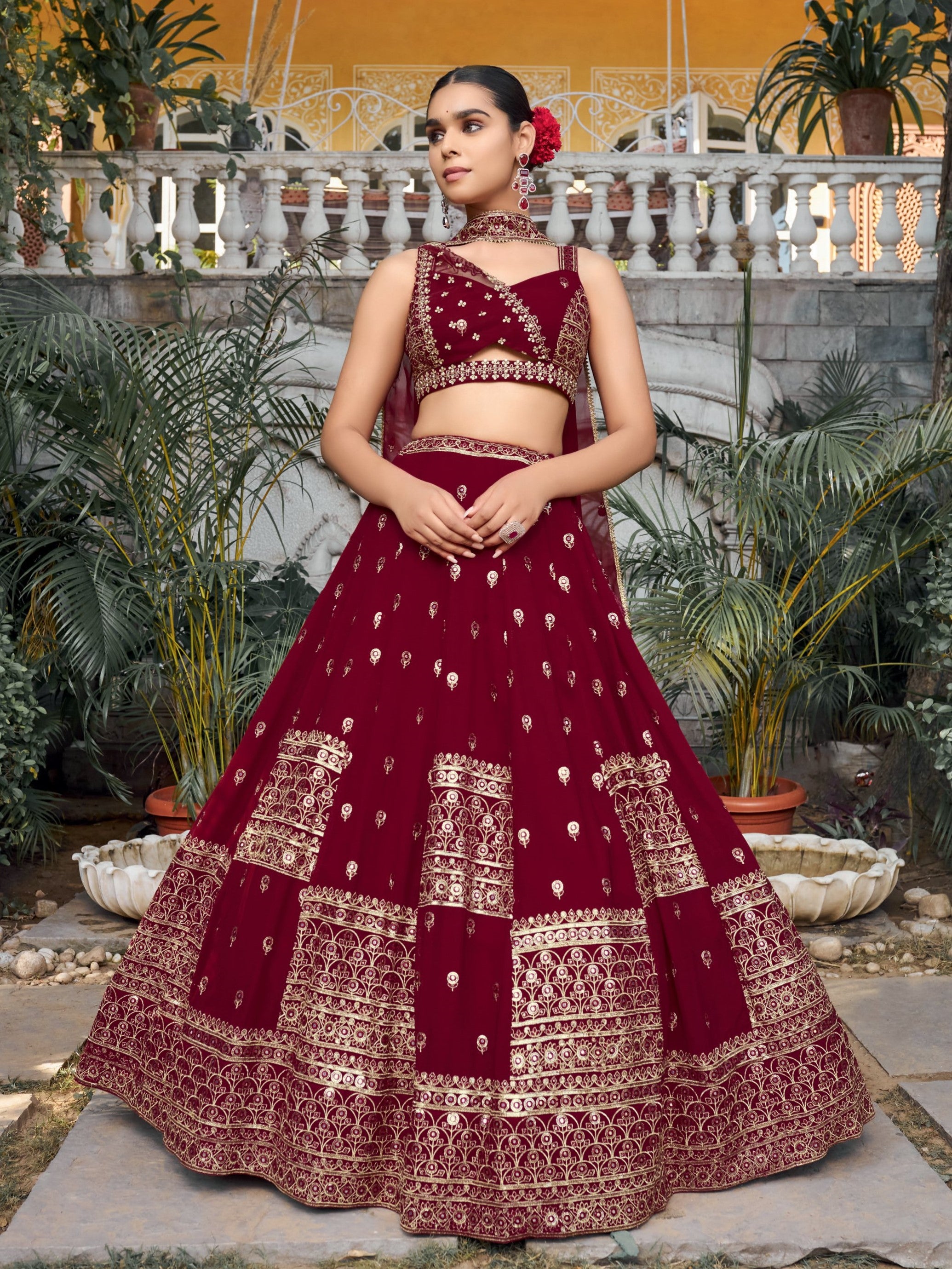 Roop hotsell darshan lehengas