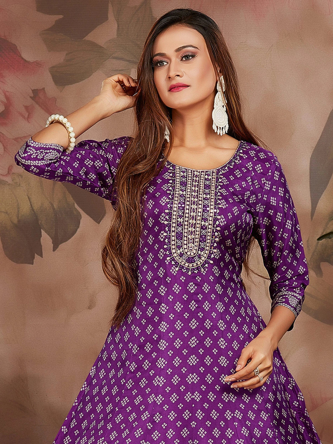 Nikki Flair Kurti - Roop Darshan